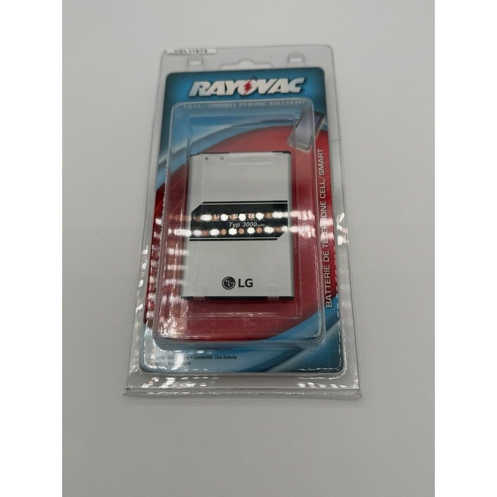 Rayovac LG Cell Phone Battery 3000mAh Li-ion CEL11673